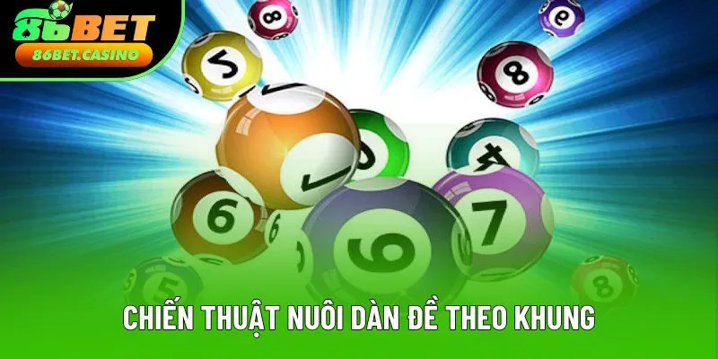Nên nuôi dàn theo khung khi chơi xổ số 86bet